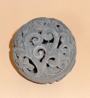 PTMD Dekokugel 'Ornament' 8 cm