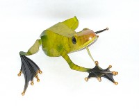 Frosch aus Metall 44 cm