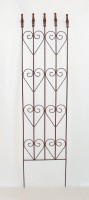 Rankgitter aus Metall 135 cm