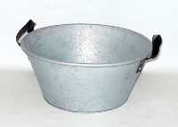 Wanne aus Zink rund 40 cm