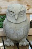 Eule aus Sandsteinguss 36 cm