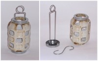PTMD Laterne aus Keramik 15 cm