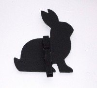 Holzklammer 'Hase' 6er-Set