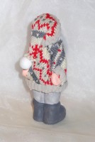 Santa 'Tomte' stehend aus Keramik 14 cm