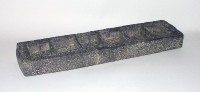 PTMD Teelichthalter 'Volcano' aus Steinguss 39 cm