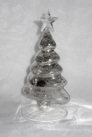 PTMD Tannenbaum aus Glas 19 cm