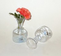 PTMD Vase aus Glas 11,5 cm 2er-Set
