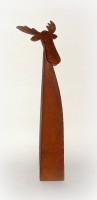 Elch 'Rusty' aus Metall mit Rostfinish 40 cm