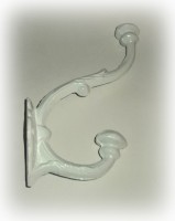 PTMD Wandhaken aus Gusseisen weiss