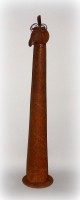 Vogel 'Renardo' aus Metall mit Rostfinish 85 cm