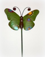 Gartenstecker 'Schmetterling' grn 105 cm