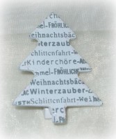 Dekoklammer 'Weihnachten' 6er-Set