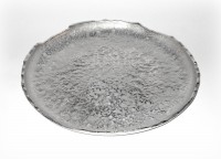 PTMD Platte aus Aluminiumguss silber 27 cm