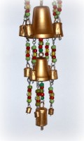 PTMD Glockenspiel aus Metall gold 45 cm