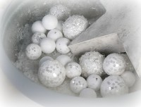 Dekokugel 'Glittery' aus Kunststoff 26er-Set