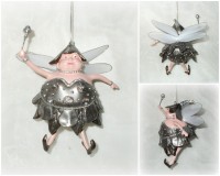 PTMD Dekohnger 'Engel Fat Fairy' aus Polyresin 14 cm