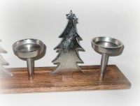 PTMD Kerzenhalter 'Christmas tree' aus Aluminiumguss 75 cm