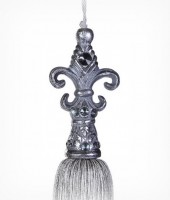 PTMD Quaste 'Lilie' silber 36 cm