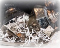 PTMD Dekohnger 'Diamant' aus Glas silber 24 cm