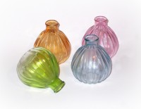Vasen aus Glas 4er-Set