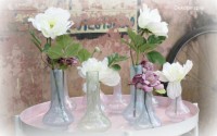PTMD Vschen 'Tropica' aus Glas wei 10 cm