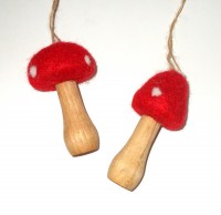 Dekohnger 'Fliegenpilz' 2er-Set