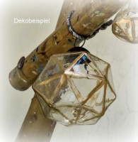 PTMD Christbaumkugel 'Nate' aus Glas 8 cm