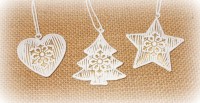 PTMD Dekohnger 'Weihnachten' aus Metall 6er-Set