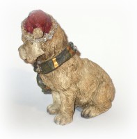 PTMD 'Weihnachtshund' aus Polyresin 16 cm