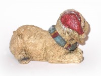 PTMD 'Weihnachtshund' aus Polyresin 16,5 cm