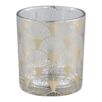 PTMD Teelichtglas 'Kicky' aus Glas 8 cm