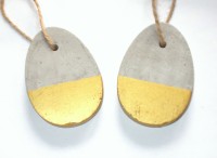 Dekohnger 'Osterei' aus Zementguss 3er-Set