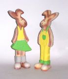 Hasenpaar aus Keramik 27 cm