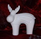 Elch 'Gunter' aus Porzellan 17 cm