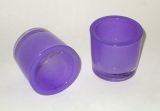 PTMD Teelichtglas violett 2er-Set