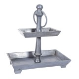 PTMD Etagere aus Aluminiumguss 28 cm