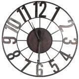 PTMD Wanduhr 'Big Metro Clock' aus Metall 116 cm