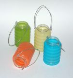 PTMD Windlicht 'Vasco' aus Glas 11 cm 4er-Set