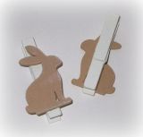 Dekoklammer 'Hase Klopfer' 8er-Set