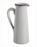 PTMD Kanne 'Liam' aus Keramik wei 24 cm