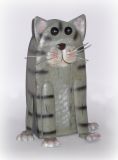 Katze 'Kitty' aus Metall 30 cm