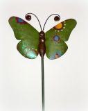 Gartenstecker 'Schmetterling' grn 105 cm