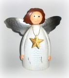 Engel 'Donna' aus Metall 26 cm