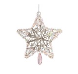 PTMD Dekohnger 'Stern' mit Glitter 11 cm