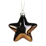PTMD Christbaumschmuck 'Stern' aus Glas 8 cm 2er-Set