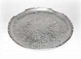 PTMD Platte aus Aluminiumguss silber 27 cm