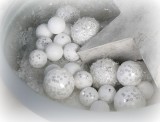 Dekokugel 'Glittery' aus Kunststoff 26er-Set