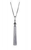 PTMD Quaste silber 75 cm
