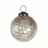 PTMD Christbaumkugel 'Gloss' aus Glas 7 cm