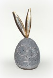 Hase 'Eugen' aus Polyresin 38 cm